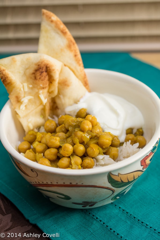 bowl of Indian Chickpea Curry