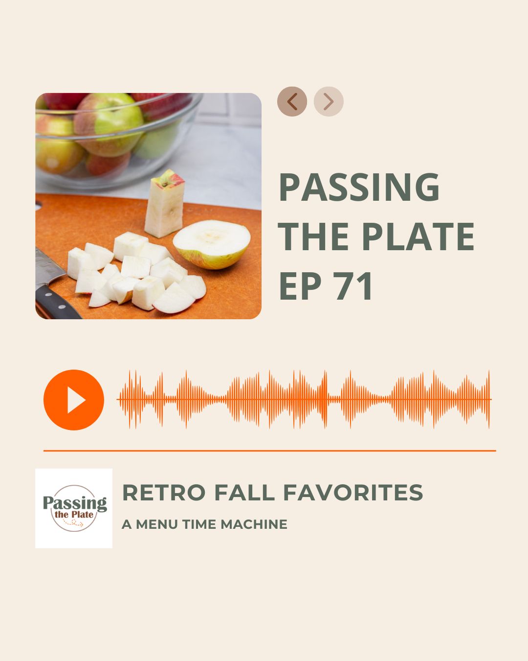 71: Retro Fall Favorites: A Menu Time Machine